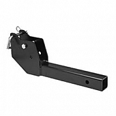 Surco Products Trailer Hitch Receiver Tube Adapter - 2 inch Receiver Into Folding 2 inch Accessory - 1206