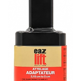 Eaz Lift 3.5K Trailer Hitch Receiver Tube Adapter - 6 inch Extension - from 1.25 inch x 2 inch - 48471