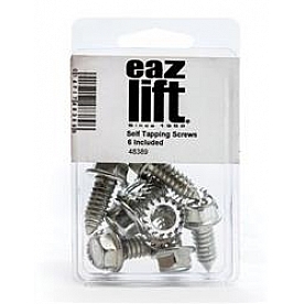 Eaz Lift Weight Distribution Hitch Sway Control Self Tap Screw 3/8 inch x 1 (Set of 6)  48389