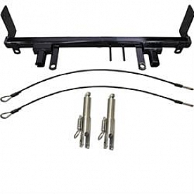 Blue Ox Adapter for Connecting Tow Bar To Rugged Ridge D-Link Shackles BX88301