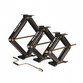 Camco 20 Inch Scissor Jack- 5000lb - Set of 2 - 48800