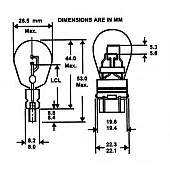 Camco Multi Purpose Light Bulb - 54847