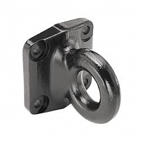 Tow Ready Lunette Ring 2-1/2 inch Diameter with 4 Bolt Flange - 42K - 63023