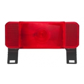 Optronics Trailer Stop/ Turn/ Tail Light LED Rectangular with 3 LED License Plate Illuminator Driver Side