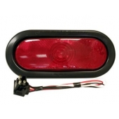 Peterson Mfg. Trailer Light Stop/ Turn/ Tail Light Incandescent Oval Shape Red