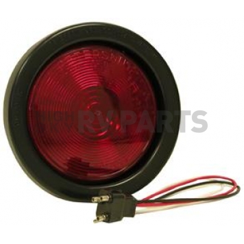 Peterson Mfg. Trailer Stop/ Turn/ Tail Light Incandescent Round Red 4.25 inch