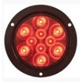 Optronics Trailer Stop/ Turn/ Tail Light LED Round Red 4 inch