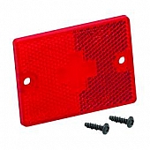 Bargman Trailer Clearance Light LED Bulb Rectangular with Red Lens