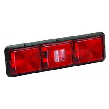 Bargman Trailer Stop/ Tail/ Turn Light Rectangle with Red Lens