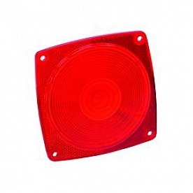 Bargman Trailer Light Lens Red for 80 Series
