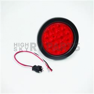 Bargman Trailer Stop/Tail/Turn Light LED Round Red 4 inch