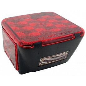 Valterra Trailer Stop/Turn/License/Tail Light 9-LED Square Red