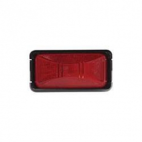 Optronics Clearance Marker Light - 2-1/2 Inch x 1.18 Inch Incandescent Red - MC92RS