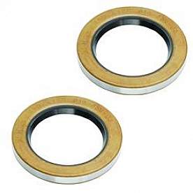 Tekonsha Wheel Bearing Seal For 6K - 7K Hub Out 12 Inch x 2 Inch - Set Of 2 - 5608