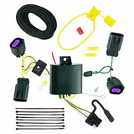 Tekonsha Trailer Wiring Connector Vehicle End 4 Flat  - 118567