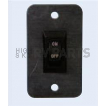 Valterra Multi Purpose Rocker Switch 125 Volt Black - P4112S