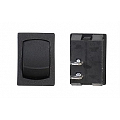 Valterra Mini Momentary Off/On SPST Switch Black 125 Volt 3 Per Bag - DGL210VP