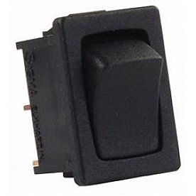 JR Products Multi Purpose Switch - Single Black - 12811-5