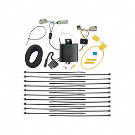 Tekonsha Trailer Wiring Connector Vehicle End 4 Flat  - 118722