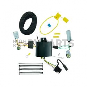 Tekonsha Trailer Wiring Connector Vehicle End 4 Flat  - 118723