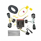 Tekonsha Trailer Wiring Connector Vehicle End 4 Flat  - 118534