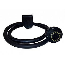 EZ Connector Trailer Wiring Connector Magnetic 14 Pin 6 Foot - S14-07-6