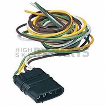 Husky Towing Trailer Wiring Flat Connector - 4 Way 48 Inch Length - 13193