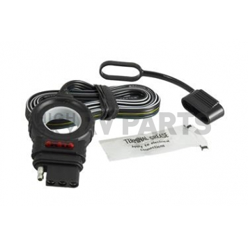 Husky Towing Easy-Pull Trailer Wiring Flat Connector Extension - 4 Wire - 48 Inch Length - 33063