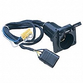 Husky Towing Trailer 7 Blade To 4 Flat Wiring Connector Adapter - 13166