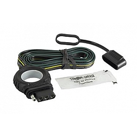 Husky Towing Easy-Pull Trailer Wiring Flat Connector Extension - 4 Wire 48 Inch Length - 33062