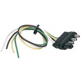 Hopkins MFG Trailer Wiring Flat Connector - 4 Way 12 Inch Length - 48115