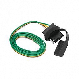 Tow Ready Trailer Wiring Flat Connector Vehicle End 4 Way - 118043