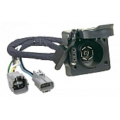 Hopkins MFG Trailer Wiring Connector for 2007 - 2013 Toyota Tundra 7 Blade To 4 Flat - 43395
