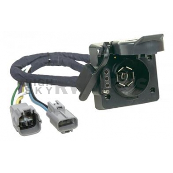 Hopkins MFG Trailer Wiring Connector for 2007 - 2013 Toyota Tundra 7 Blade To 4 Flat - 43395