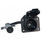 Husky Towing Trailer 7 Blade To 6 Pin Wiring Connector Adapter - 30693