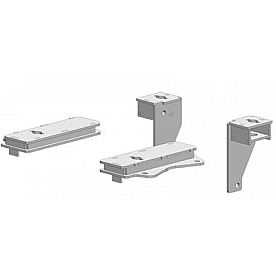PullRite Fifth Wheel SuperRail Mounting Kit 3122 for 2009 - 2018 Dodge