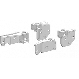 PullRite Fifth Wheel SuperRail 20K Custom Mounting Kit 2336 for Dodge