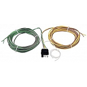 Hopkins MFG Trailer Wiring Flat Y Connector - 4 Way Flat 20 Foot Length - 48245