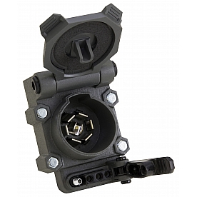 Husky Towing Endurance Trailer Wiring Connector 7 Way Blade/ 4 Way Flat - 33058