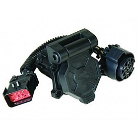 Husky Towing Trailer Round Wiring Connector 7 Way Blade - OEM Style - 30406