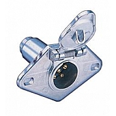 Hopkins MFG 6 Pole Round Trailer Wiring Connector - 48435