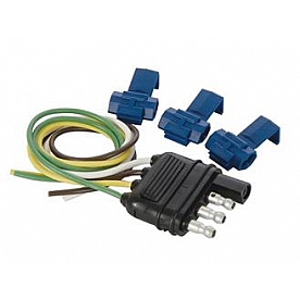 Hopkins MFG Trailer Wiring 3 Splice Flat Connector - 12 Inch Length - 48105