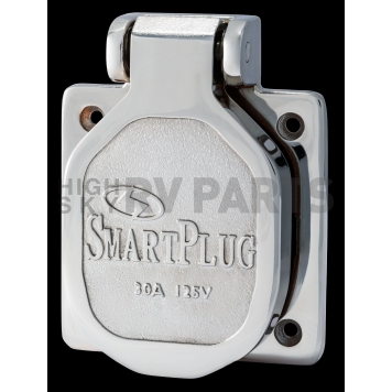 SmartPlug Systems 30 Amp Power Cord Plug End - Stainless Steel - BM30NT-1