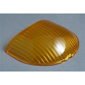 Gustafson Porch Light Replacement Lens - Amber - GSL8129