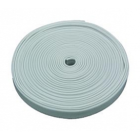 AP Products Trim Molding Insert - 25' x 5/8 inch Polar White Plastic - 011-370