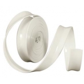 Camco Trim Molding Insert 1 inch x 100' Colonial White - for Aluminum Roof Edge - 25222