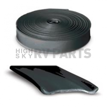 RV Designer Trim Molding Insert 3/4 inch x 25' Black Vinyl - E332