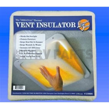 Leisure Time Roof Vent Insulation 14 Inch x 14 Inch Washable 12009