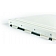 Camco 14 inch x 14 inch Roof Vent Lid Jensen With Pin Hinge Manufactured Prior To 1994 White 40154