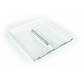 Camco 14 inch x 14 inch Roof Vent Lid Jensen With Pin Hinge Manufactured Prior To 1994 White 40154